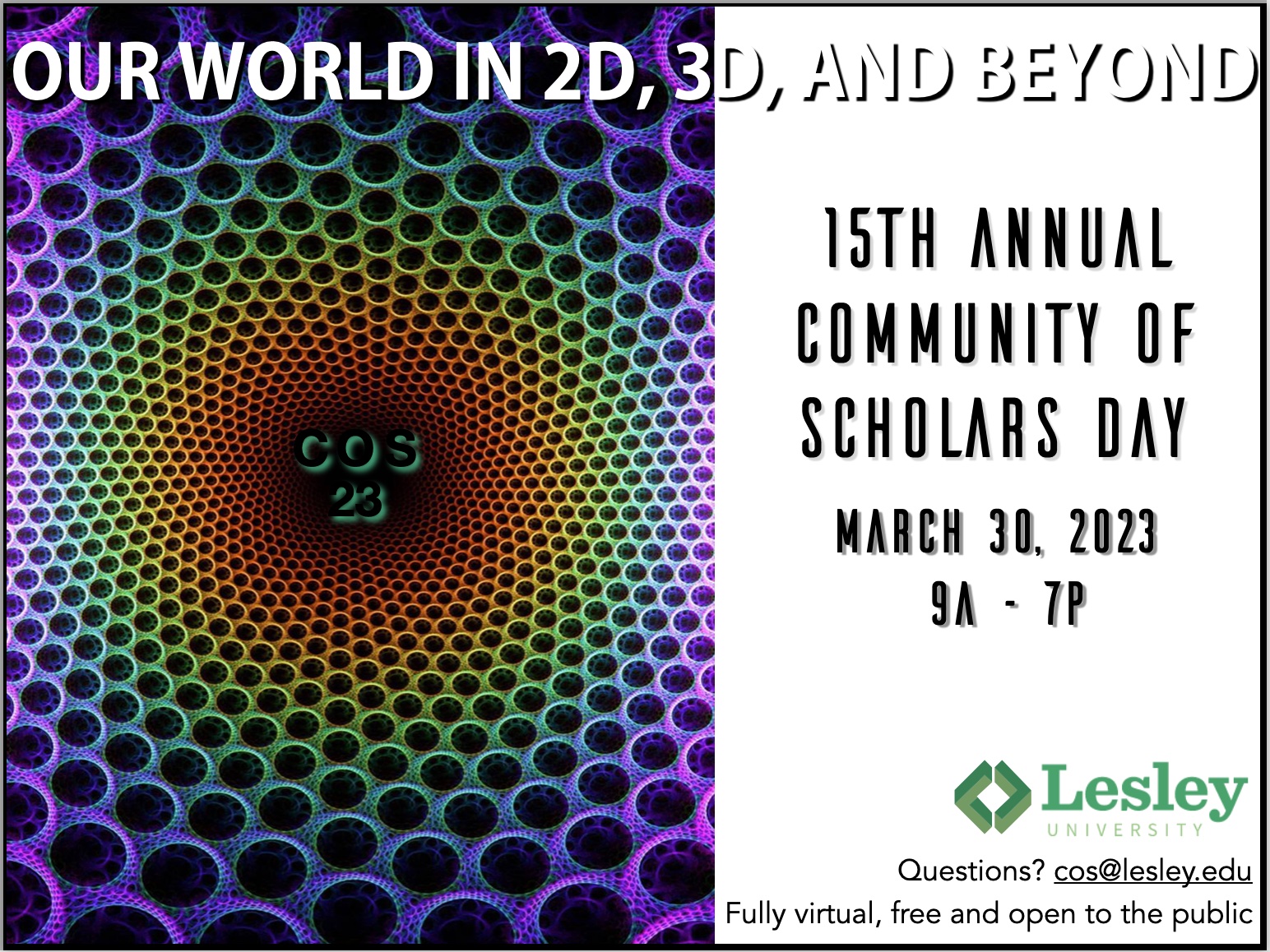 Community of Scholars Poster