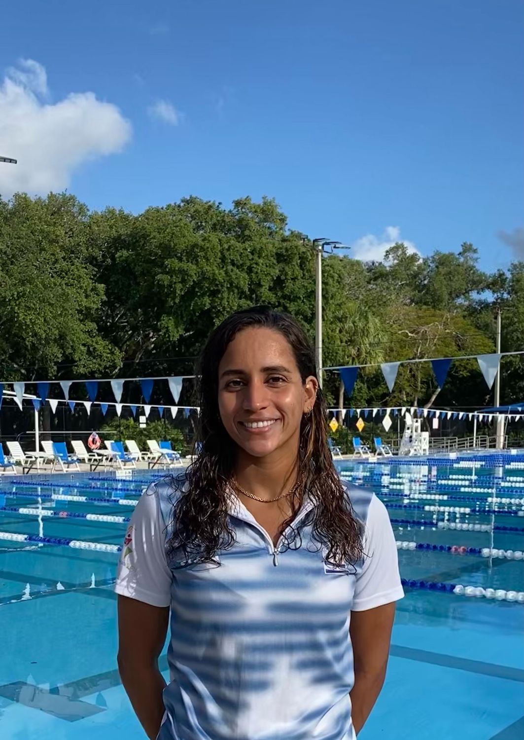 Julimar Oliva posing in Honduras