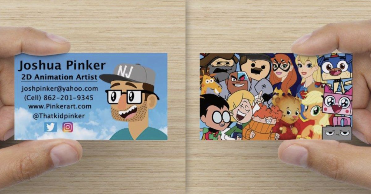 Josh Pinker's business card