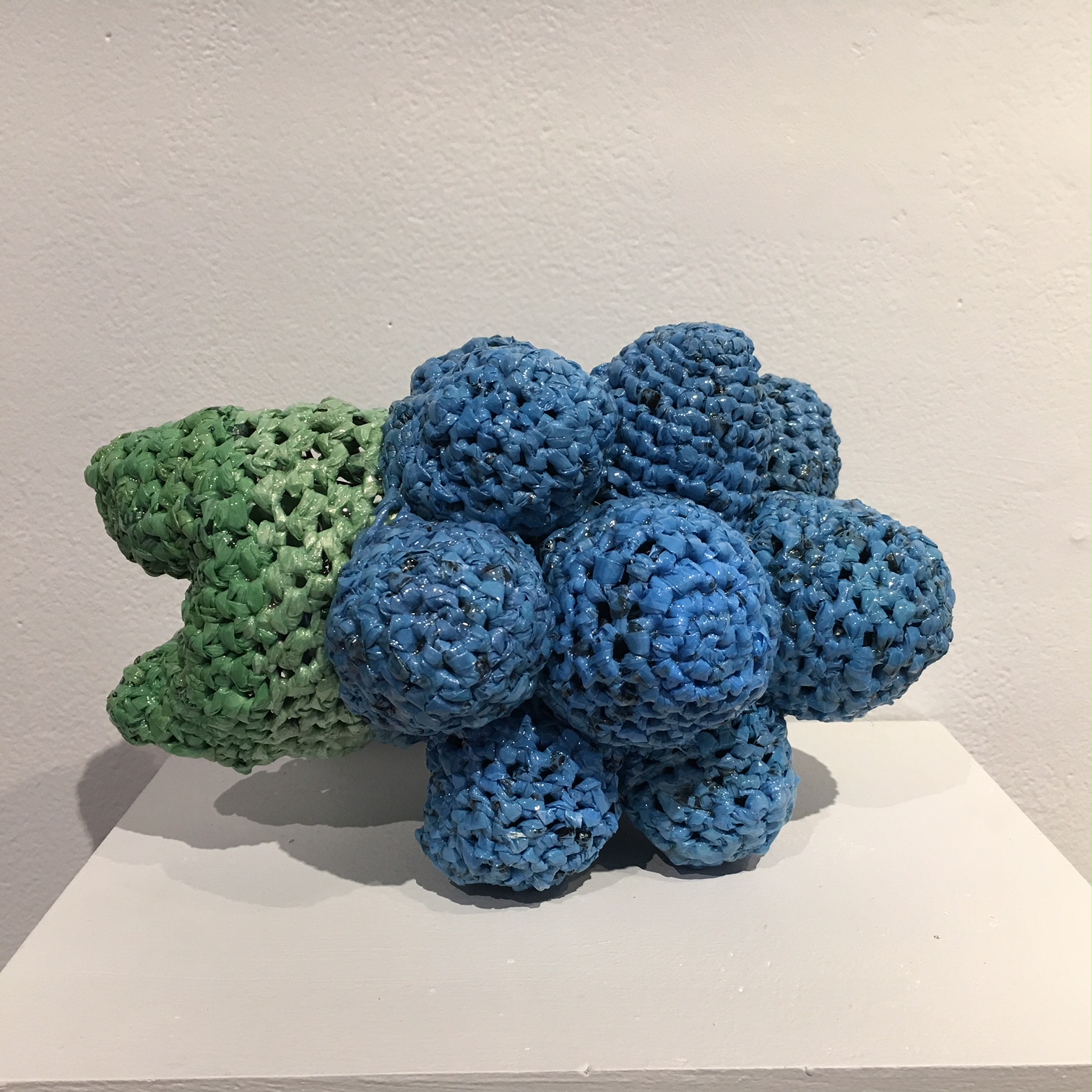 michelle Louge's spore crocheted from plastic