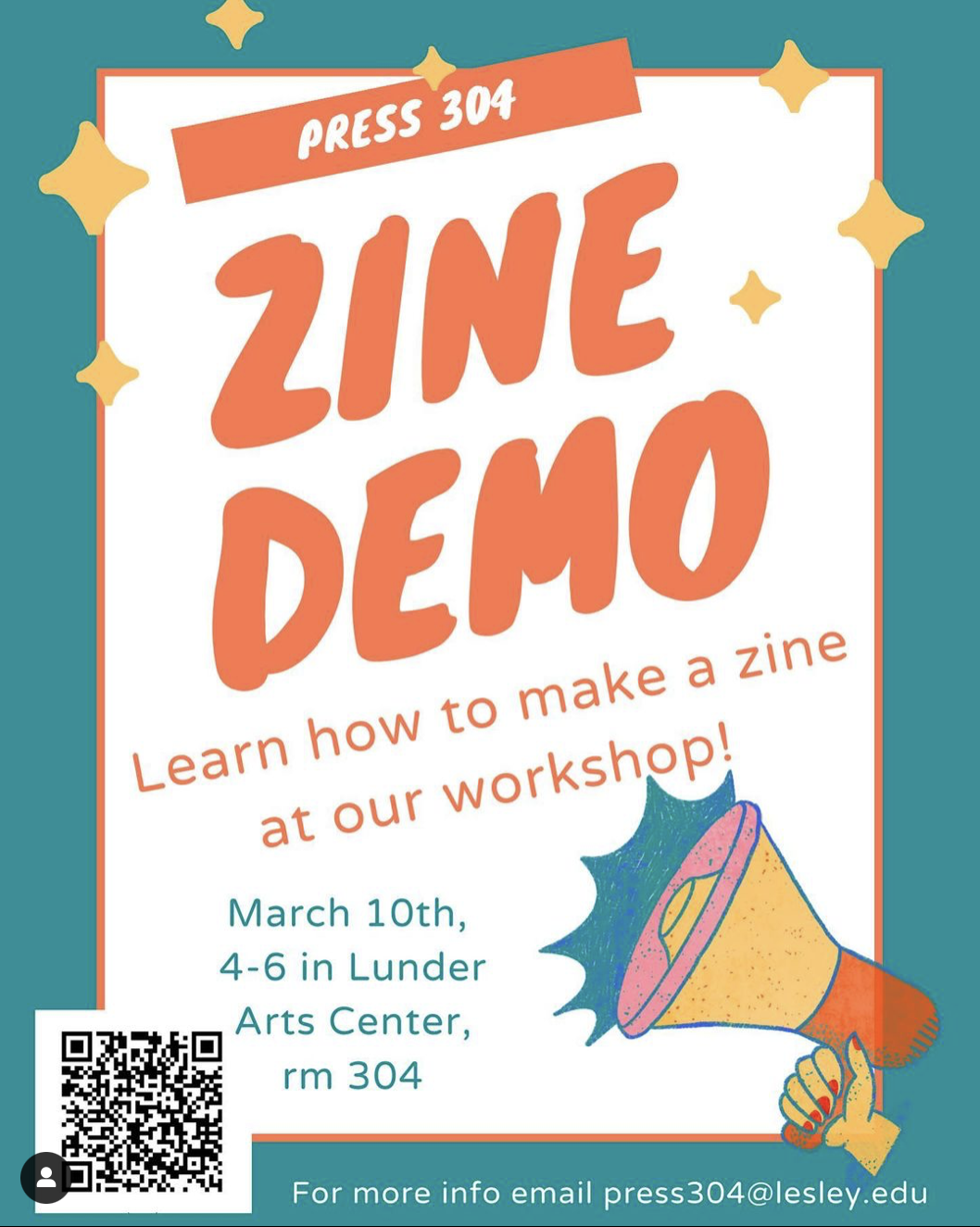 Zine Demo Poster