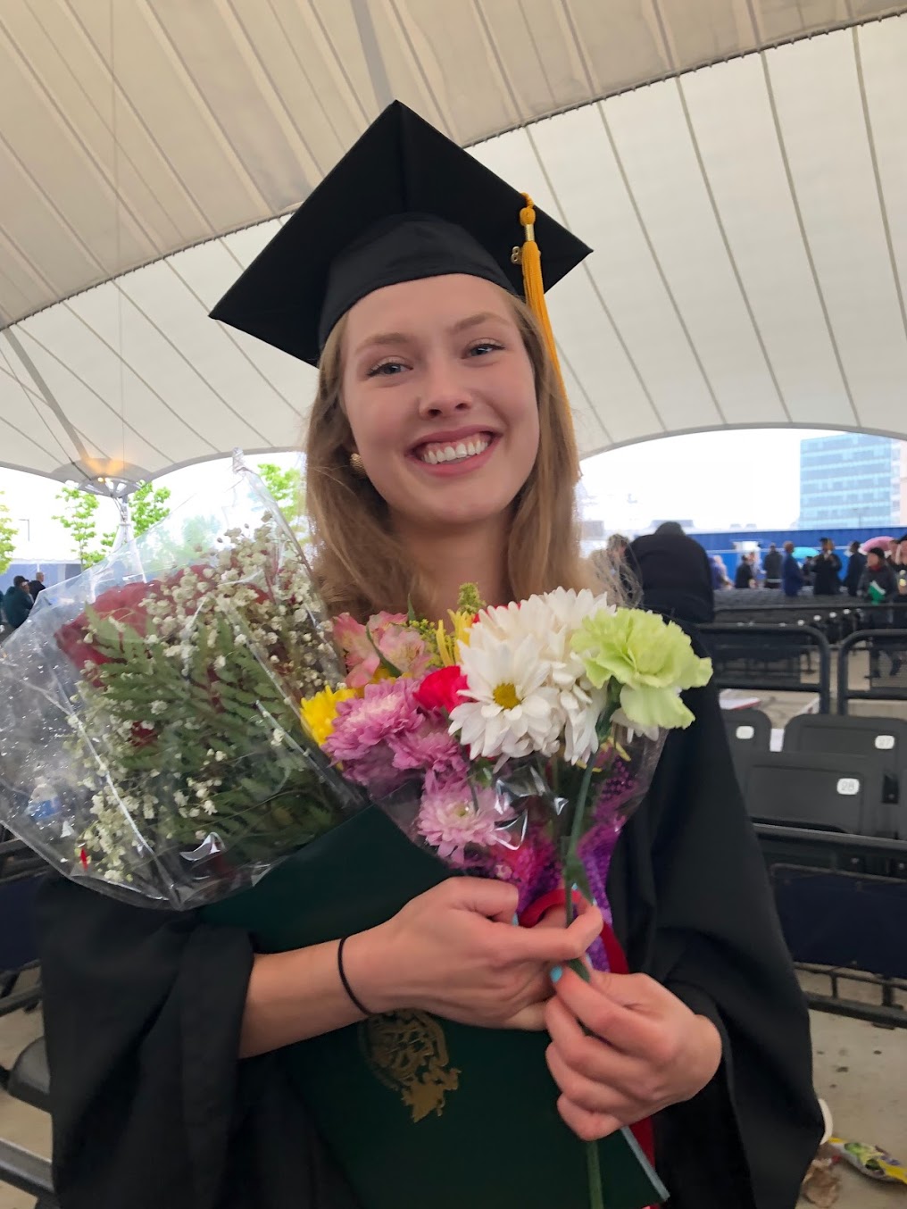 Rachel Jenkins at Lesley Commencement