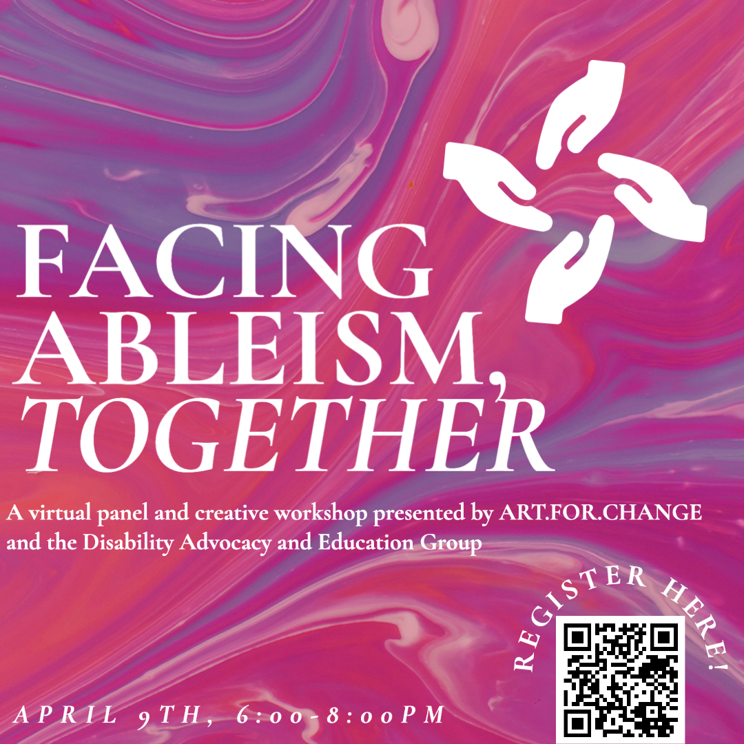 Facing Ableism, Together Poster