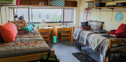 Malloch Hall dorm room 