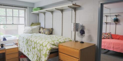 White Hall dorm room 